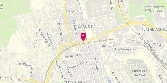 Plan de Carnot Voyages, 4 Bis Boulevard Augustin Thierry, 42000 Saint-Étienne