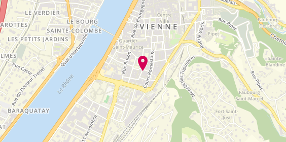 Plan de Havas Voyages, 38 Boulevard de la République, 38200 Vienne