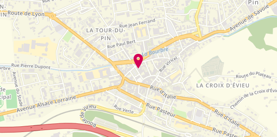 Plan de Selectour - Ailleurs Voyages, 8 Bis Rue des Récollets, 38110 La Tour-du-Pin