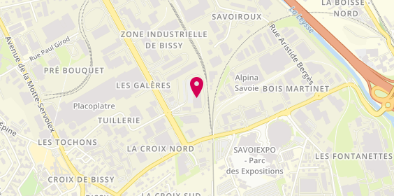 Plan de Altibus.com, 926 avenue de la Houille Blanche, 73000 Chambéry
