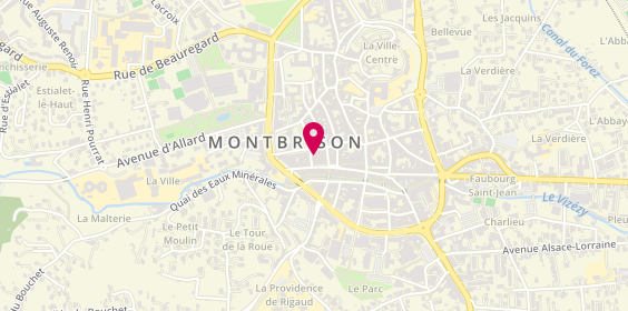 Plan de Selectour, 6 Rue Grenette, 42600 Montbrison
