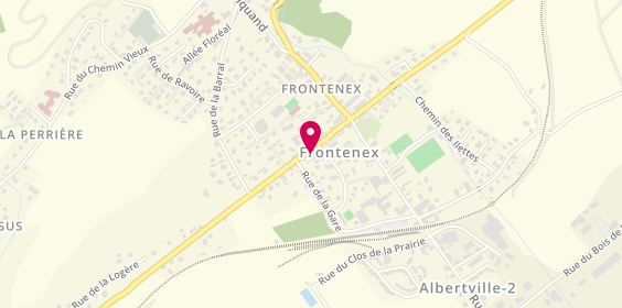 Plan de Alefa, 4 Bis Rue de la Mairie, 73460 Frontenex
