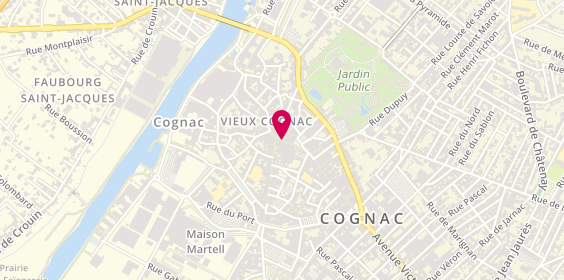 Plan de Afat Voyages, 10 Rue du Canton, 16100 Cognac