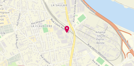 Plan de Djuringa Juniors, 46 Bis Rue Louis Aulagne, 69600 Oullins-Pierre-Bénite