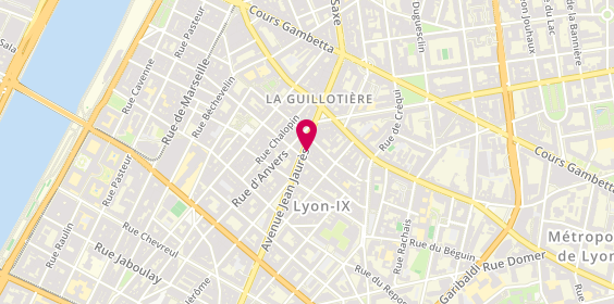 Plan de Selectour, 31 avenue Jean Jaurès, 69007 Lyon