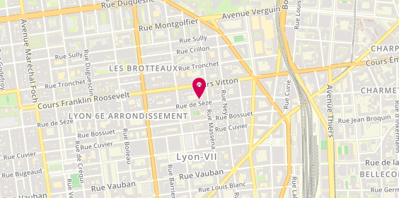 Plan de Emir Tour, 109 Rue de Sèze, 69006 Lyon