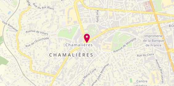 Plan de Havas Voyages, 87 avenue de Royat, 63400 Chamalières