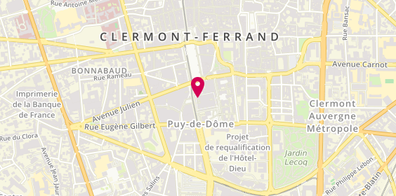 Plan de Havas Voyages, Centre Commercial Jaude 1.Etage - Face Fnac
18 Rue d'Allagnat, 63000 Clermont-Ferrand