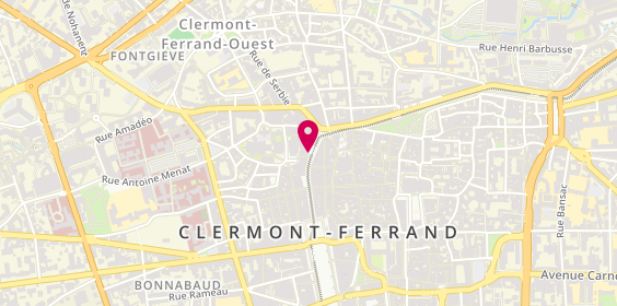 Plan de Atelier des Voyages, 16 avenue des États Unis, 63000 Clermont-Ferrand