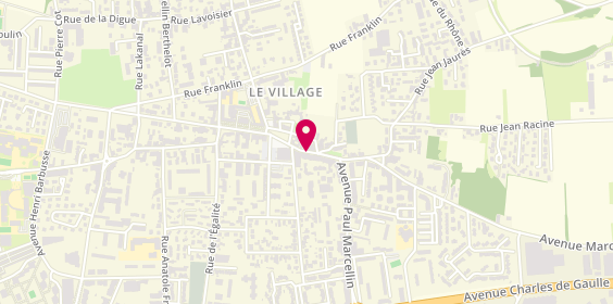Plan de Lache les freins, 86 Bis Rue de la République, 69120 Vaulx-en-Velin