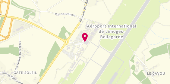 Plan de Fitour Voyages / Fitour Travel, 81 avenue de l'Aéroport, 87100 Limoges