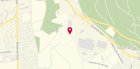 Plan de Moving Eventravel, Zone Industrielle chemin des Epinettes, 01150 Saint-Sorlin-en-Bugey
