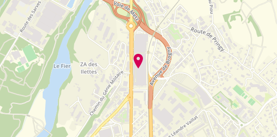 Plan de Voyages Carrefour, 134 avenue de Genève, 74000 Annecy