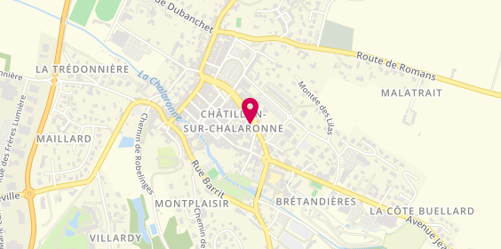 Plan de Selectour, 148 avenue Clément Desormes, 01400 Châtillon-sur-Chalaronne