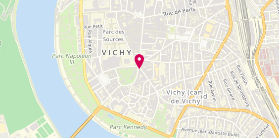 Plan de Verdié Voyages, Place Victor Hugo, 03200 Vichy