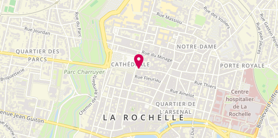 Plan de Tourcom, 33 Rue Gargoulleau, 17000 La Rochelle