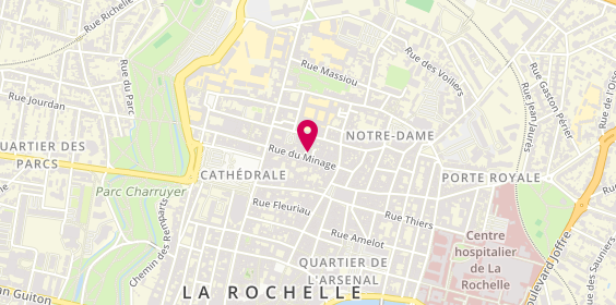 Plan de AMBASSADE FRAM la Rochelle Voyages, 24 Rue du Minage, 17000 La Rochelle