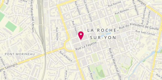 Plan de Univairmer Voyages - la Roche-Sur-Yon, 22 Rue Georges Clemenceau, 85000 La Roche-sur-Yon