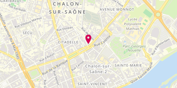 Plan de Selectour, 41 place de Beaune, 71100 Chalon-sur-Saône