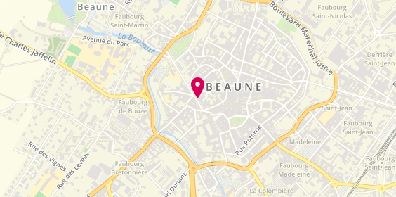 Plan de Selectour, 10 avenue de la République, 21200 Beaune