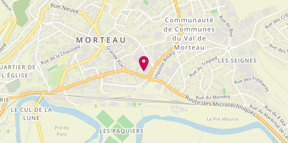 Plan de Arbois Tourisme, 11 Rue de l'Helvétie, 25500 Morteau