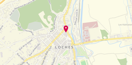 Plan de Selectour, 3 Bis Rue de Tours, 37600 Loches