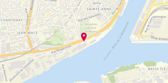 Plan de Spots d'Evasion Voyages, 9 Rue Marcel Sembat, 44100 Nantes