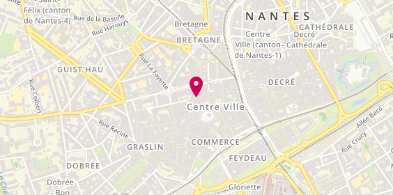 Plan de Look Voyages, 20 Contrescarpe, 44000 Nantes