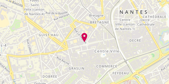 Plan de Voyagexpert, 1 Rue la Fayette, 44000 Nantes