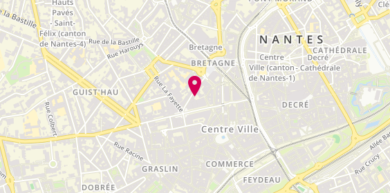 Plan de Loire Océan Voyages, 6 Rue de Budapest, 44000 Nantes