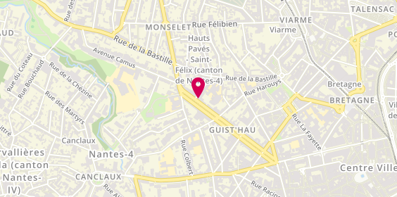 Plan de VoyagExpert, 36 Boulevard Gabriel Guist'Hau, 44000 Nantes