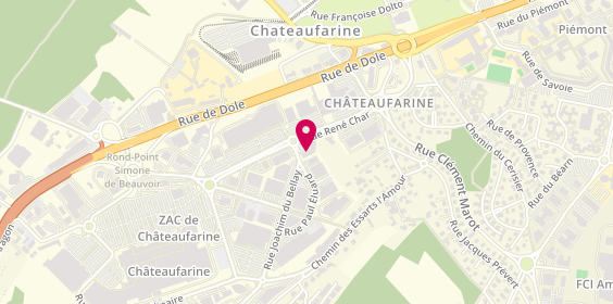 Plan de Prêt à Partir, Zone Artisanale Châteaufarine 14 René Char, 25000 Besançon
