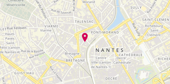 Plan de Neomare Voyages, 5 Rue le Notre, 44000 Nantes