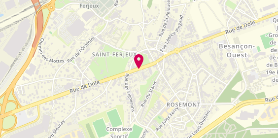 Plan de Comite Departemental Tourisme Doubs, 83 Rue de Dole, 25000 Besançon