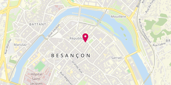 Plan de Prêt à Partir, 17 Rue Proudhon, 25000 Besançon