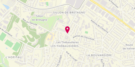 Plan de Selectour Préférence, 45 Bis avenue des Thébaudières, 44800 Saint-Herblain