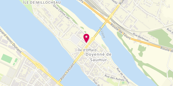 Plan de Tourcom, 61 avenue du Général de Gaulle, 49400 Saumur