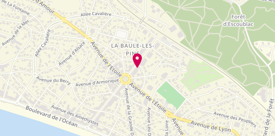 Plan de GENOT Caroline, 56 avenue Louis Lajarrige, 44500 La Baule-Escoublac