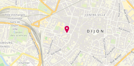 Plan de Selectour Voyage Girardot Dijon Tourisme, 18 Rue du Chapeau Rouge, 21000 Dijon