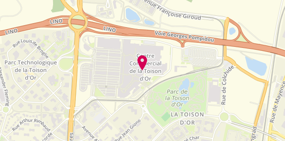 Plan de Carrefour Voyages Dijon, Route de Langres, 21000 Dijon