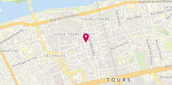 Plan de Club Med, 29 Rue des Halles, 37000 Tours