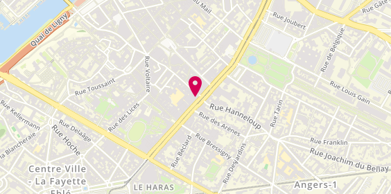 Plan de Comptoir de l'Univers, 39 Rue Saint-Julien, 49100 Angers
