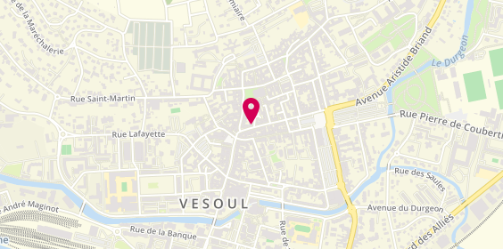 Plan de Havas Voyages, 9 Rue Georges Genoux, 70000 Vesoul