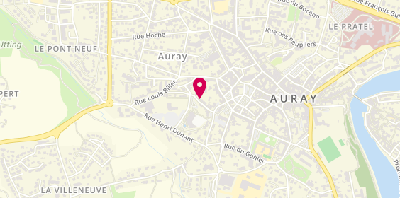 Plan de Ailleurs et Autrement Travel, 16 Rue du Four Mollet, 56400 Auray