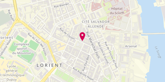 Plan de Selectour Afat, 12 place Alsace Lorraine, 56100 Lorient
