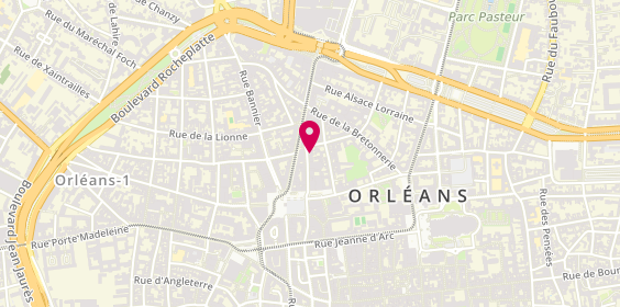 Plan de Escapades Orleans, 16 Rue Adolphe Crespin, 45000 Orléans