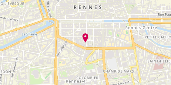 Plan de Visages du Monde, 22 Rue de Nemours, 35000 Rennes