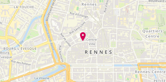 Plan de Celtea Neptune Voyage, 1 Rue Leperdit, 35000 Rennes
