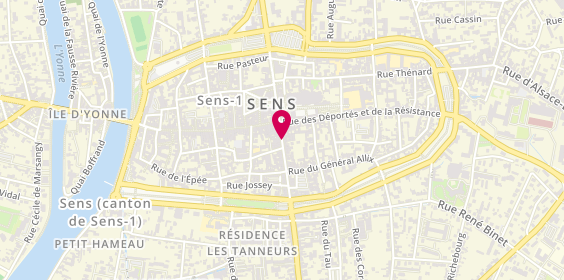 Plan de Selectour, 58 Rue de la République, 89100 Sens