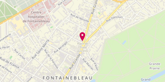 Plan de Voyages Fraizy, 129 Rue Grande, 77300 Fontainebleau